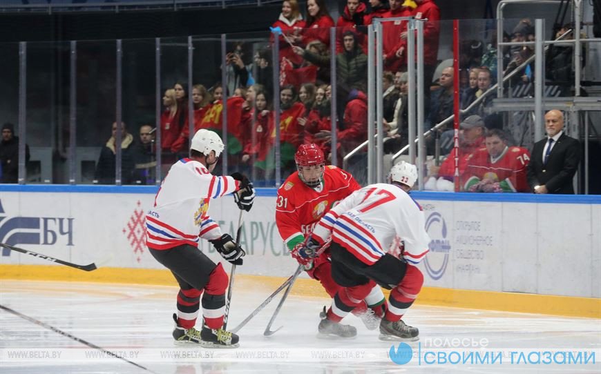 Зрители Рождественского хоккейного турнира помогут Мозырскому детскому дому