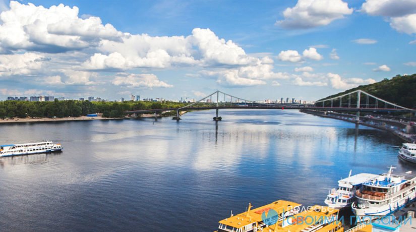 Туристический теплоход Киев-Мозырь-Киев запустят в апреле 2020 года