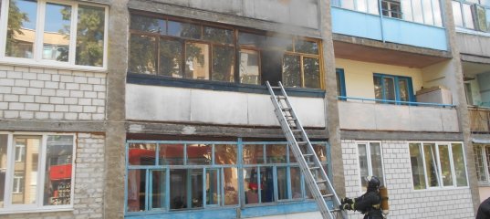 Пожар в жилом доме в Мозыре: спасена женщина с годовалым сыном