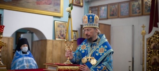 Митрополит Минский и Заславский Вениамин посетил православных верующих Мозыря