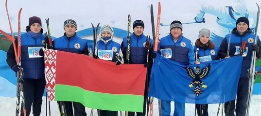 Мозыряне победили в гонке "Гомельская лыжня-2021"