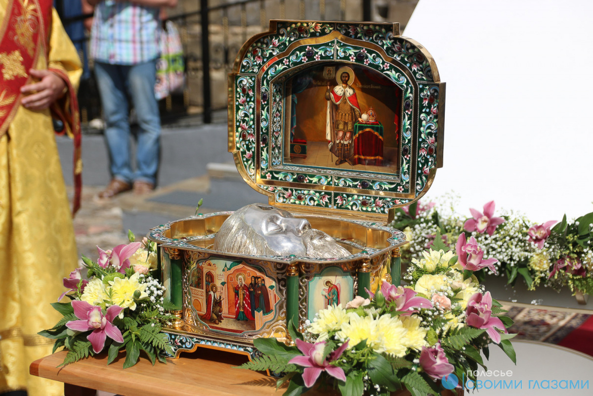 В Мозырь будет принесен ковчег с мощами святого благоверного князя Александра Невского