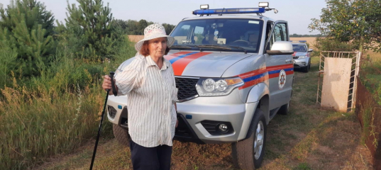 В Мозырском районе спасатели нашли заблудившуюся в лесу пенсионерку