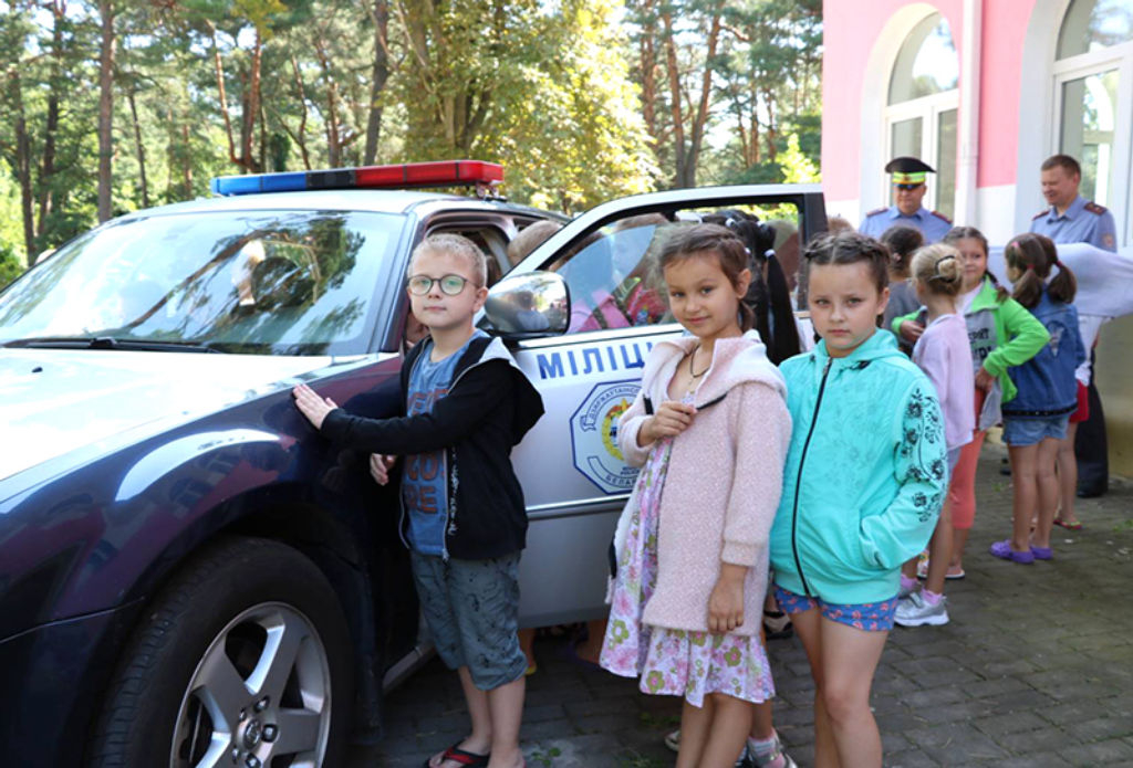 Акция «Берегите детей!» в детском реабилитационно-оздоровительном центре «Сидельники» Мозырского района