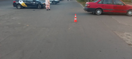 В Калинковичах на проезде в дворовую территорию произошло ДТП, пострадал несовершеннолетний велосипедист