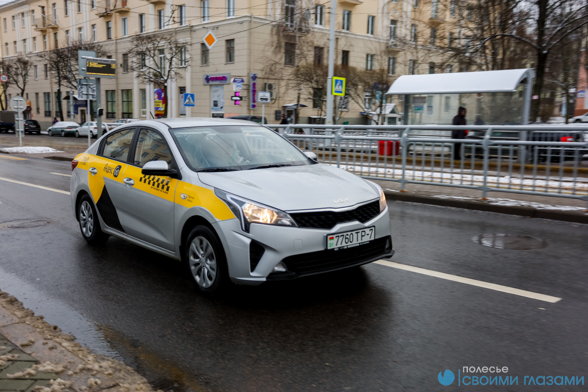 Яндекс Go предупредит жителей Гомельской области об опасной езде