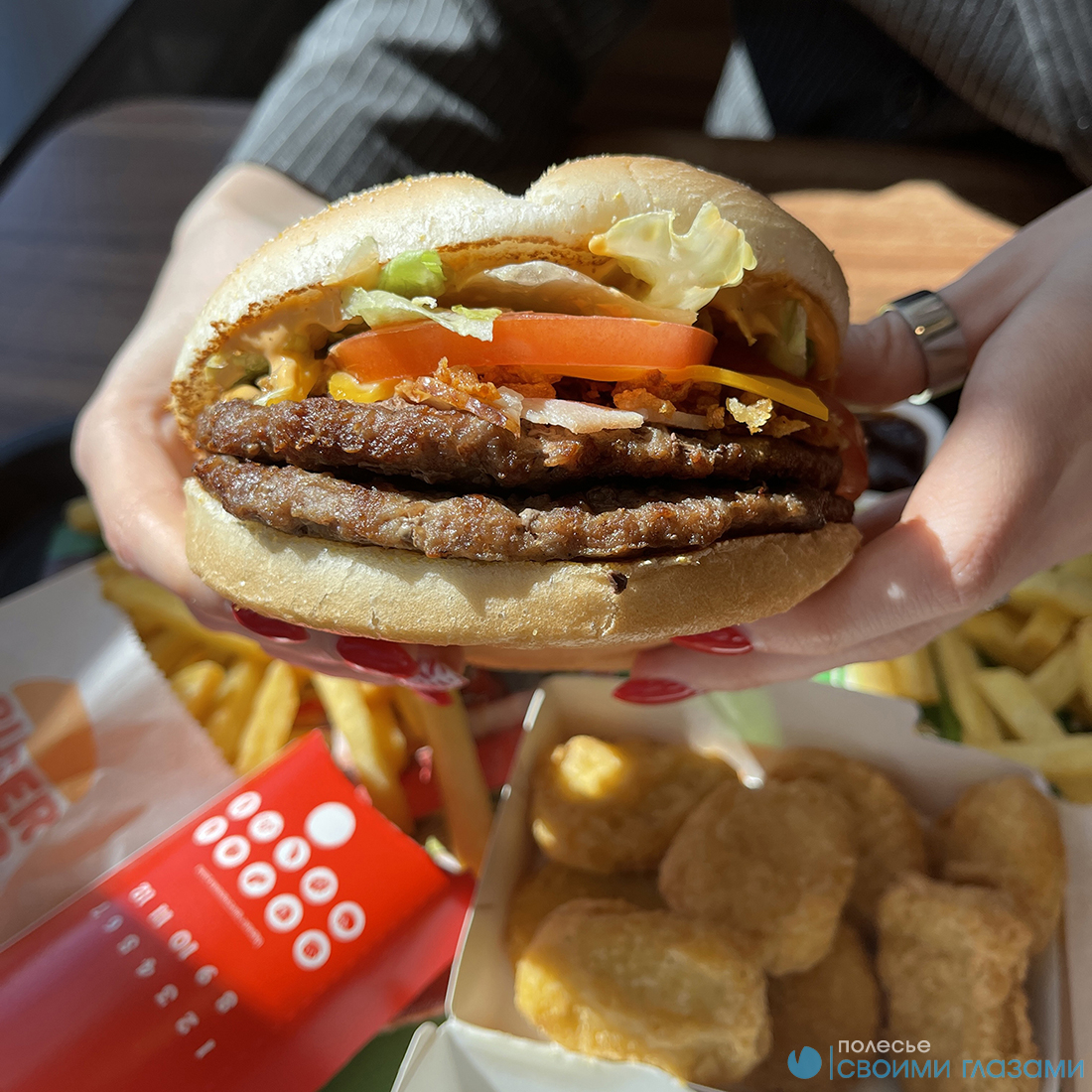 В Burger King в Мозыре начали готовить бургеры на гриле