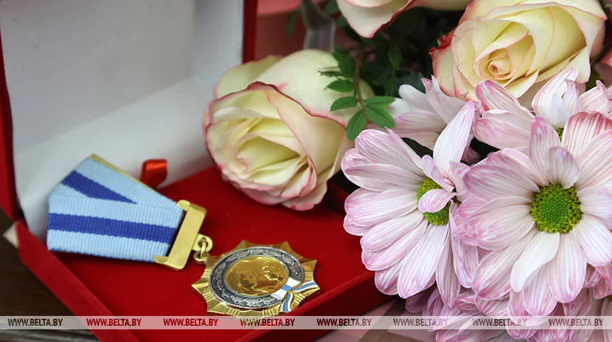 Мозырянка Ольга Неводниченко удостоена Ордена матери