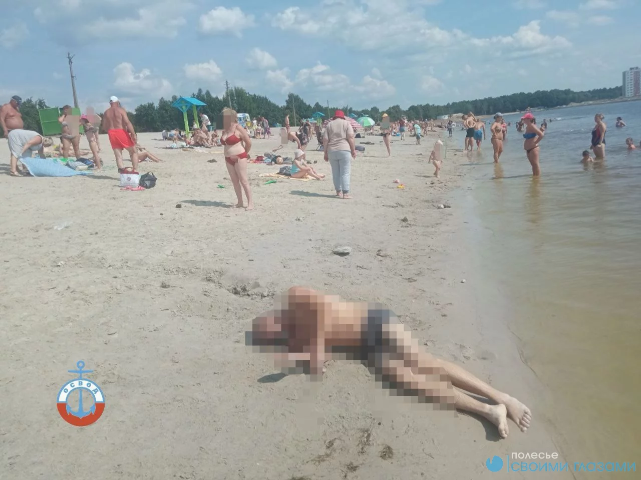 В Калинковичах в водоеме вчера было обнаружено тело парня