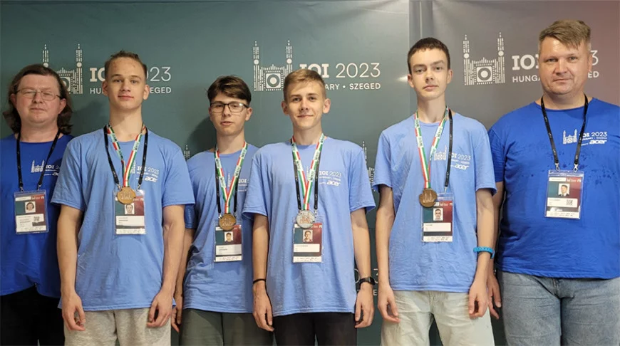 Серебро и три бронзы завоевали белорусские учащиеся на олимпиаде