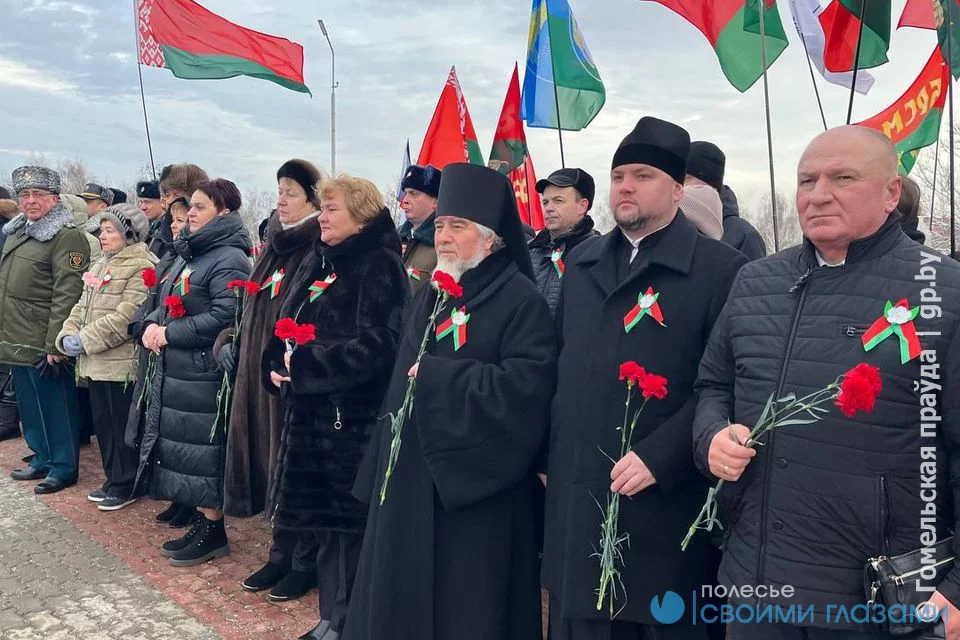 В Мозыре отметили годовщину освобождения города