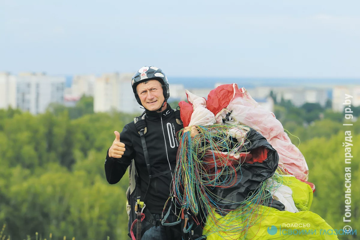 Самый успешный парапланерист Беларуси