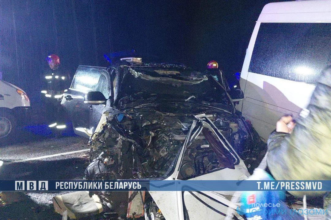 ДТП с маршруткой на Гомельщине: шестеро погибших