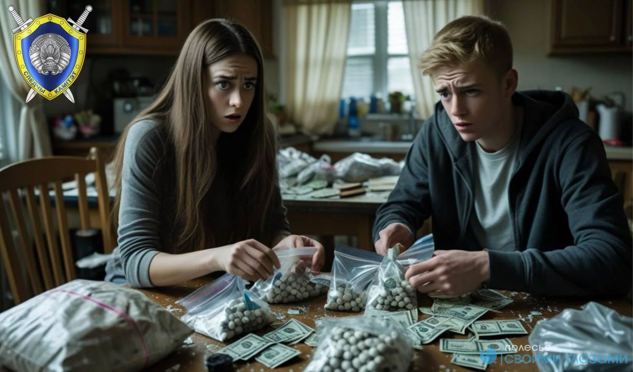 Молодую пару из Мозыря «завербовали» кураторы наркошопа