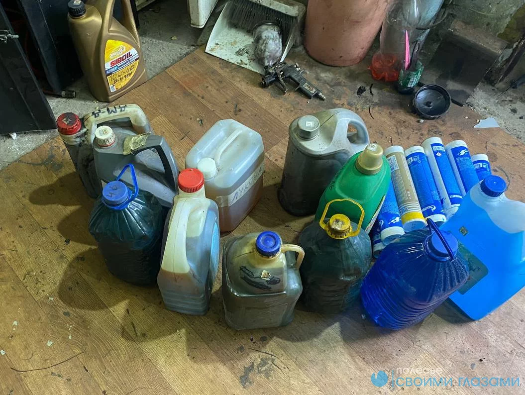 960 литров украденного дизтоплива