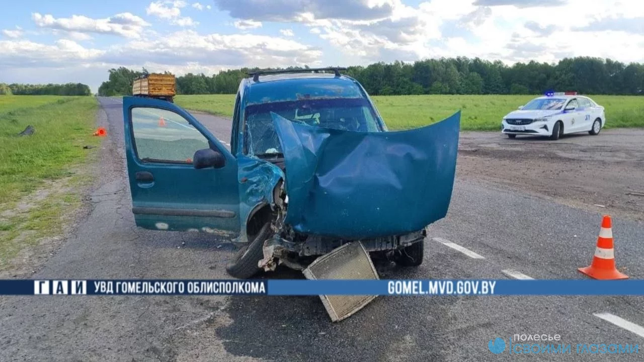 На территории Мозырщины вчера произошло ДТП с участием подростка