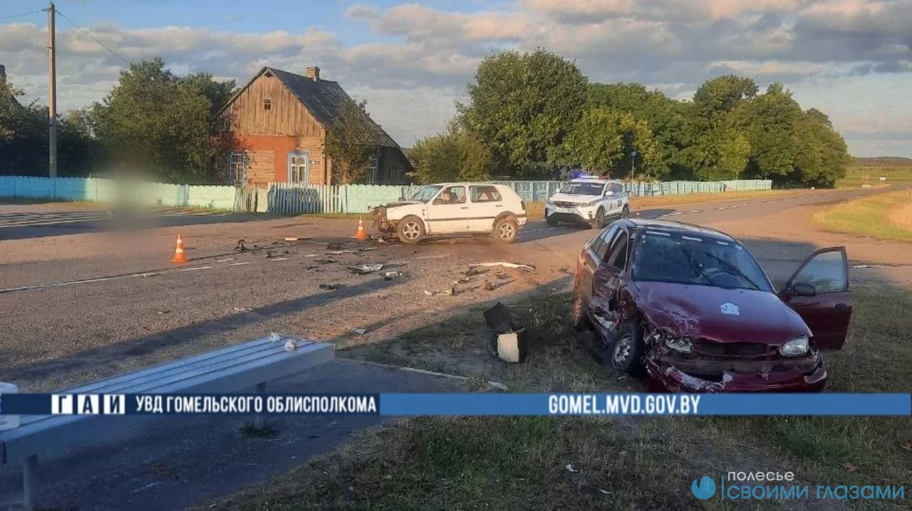 Вчера произошло ДТП в Калинковичском районе