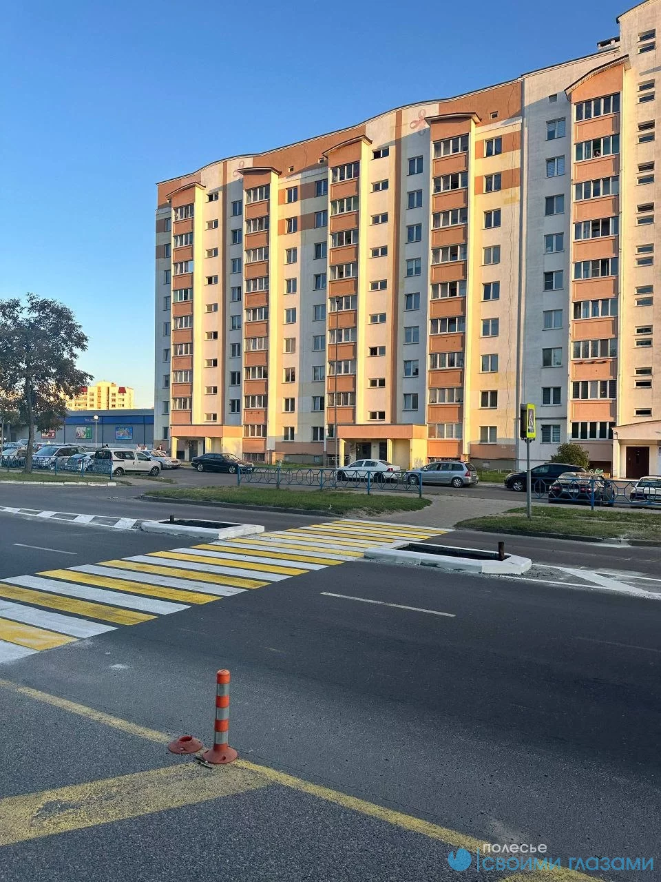 Новые островки безопасности появились на дорогах Мозыря